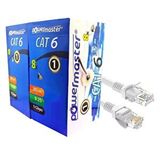 Powermaster Cat6 305 Metre Ethernet Network Kablosu - Siyah