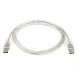 Powermaster Erkek-Erkek Şeffaf 5 m Usb Kablo
