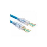 Powermaster Ez RJ45 Cat6 Açık Uçlu Soket 8p/8c Cat6 Konnektör 100 Adet Jack