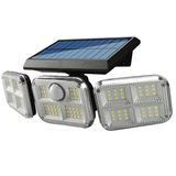 Powermaster Fl-1727 Sensörlü 3 Çalışma Modlu 120 Smd Ledli Solar Duvar Bahçe Lambası