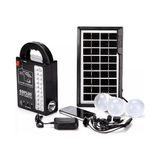 Powermaster GD-999 Güneş Enerjili Solar Aydınlatma Sistemi 3 Ampullü Powerbank Özellikli Taşınabilir Kamp Seti - Beyaz