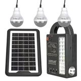 Powermaster Gd-999 Lamba + Powerbank + Işıldak Solar Aydınlatma Seti