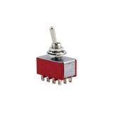 Powermaster IC-148C On-On Ø6mm 12P Toggle Switch MTS-402