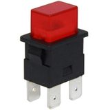 Powermaster IC-180H 4 Pinli 220 Volt Kalıcı Basmalı Işıklı Anahtar