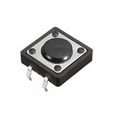 Powermaster IC-202 12x12x3.5 mm 4 Pinli Tact Switch Yuvarlak Buton