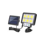 Powermaster JX-F108 Sensörlü Güneş Enerjili 3 Mod Kumandalı 3 Metre Kablolu Solar Sokak Lambası