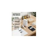 Powermaster Kablosuz Bluetooth Termal Etiket Makinesi Taşınabilir Ev Ofis Organizer Yazıcı (Beyaz)