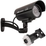 Powermaster Kırmızı Ledli Sahte Maket Kamera Led Işıklı Caydırıcı Kamera Dış Ve İç Mekan Pilli