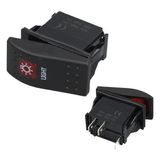 Powermaster Lamba Sembollü Işıklı 3 Pinli On-off 12-24v Marin Switch