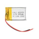 Powermaster Lityum Polimer Pil 3.7 Volt 6x20x30 Mm Ciklet Pil Kulaklık Akıllı Saat Pili