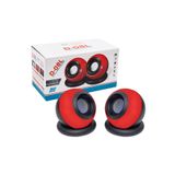 Powermaster Magıcvoıce D-08L 1 + 1 Usb Mini Oval Hoparlör ( 3W+3W*4 Ohm)