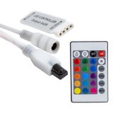 Powermaster MİNİ 24 TUŞLU 5-12-24 VOLT 3X2 AMPER KUMANDALI LED RGB KONTROL CİHAZI