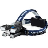 Powermaster Mx-501 18+3 Power Ledli Su Geçirmez Kafa Feneri Led Aydınlatma Kamp Lambası Fener