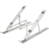 Powermaster Notebook+Tablet Standı 10''-15.6'' Metal+Ayarlanabilir - Beyaz
