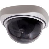Powermaster PM-1200 Maket Dome Dummy Kamera Kırmızı Ledli Pilli Sah Te Caydırıcı Kamera