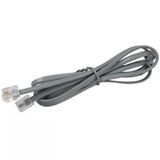 Powermaster Pm-1277 Telefon Hat Kablosu Hazır 1.5 Metre 6P/2C Jack Soketleri Takılı Sabit Hat Telefon Kablosu