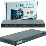 Powermaster PM-14218 1.4v 1080p 8 Port Hdmı Splıtter Dağıtıcı