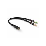 Powermaster Pm-1444 3.5Mm Aux Kulaklık Mikrofon Girişi Ayırıcı Çoklayıcı Jack Kablo