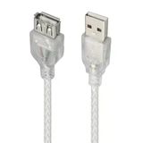 Powermaster Pm-1568 Şeffaf 1.5 Metre Usb 2.0 Uzatma Kablosu
