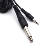 Powermaster PM-15917 6.3 mm Gitar To 3.5 mm Stereo 140 cm Ara Kablo