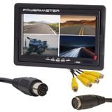 Powermaster Pm-16804 7'' Quad Dijital Monitör Ekran