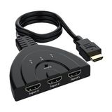 Powermaster PM-17229 3 Giriş 1 Çıkış HDMI Switcher Toplayıcı Kablo