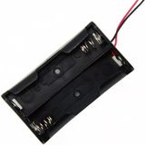 Powermaster Pm-18650-2 Başlıklı 18650 Pil İçin Kablolu Zıt Yön İkili Pil Yuvası