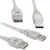Powermaster Pm-18806 Şeffaf 10 Metre Usb 2.0 Uzatma Kablosu