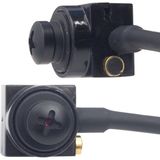 Powermaster PM-19311 3.6 mm 800 Tvl 1/4 Sensör Mikrofonlu Siyah Vida Model Mini Kamera - Beyaz
