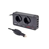 Powermaster PM-19827 200 Watt 12 Volt 4 USB Power Inverter