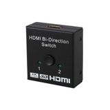 Powermaster PM-19903 Çift Yönlü 2 Port HDMI Splitter Çoklayıcı Birleştirici Switch