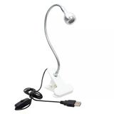 Powermaster PM-20042 COB LED Akrobat Mandallı USB 6500K Beyaz Masa Lambası