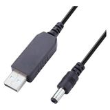 Powermaster Pm-21568 9v-5v Usb To Dc 5.5x2.5 mm Çevirici Kablo
