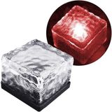 Powermaster Pm-21647 Solar Ledlı Kırmızı Tugla Gorunumlu Bahce Dekorasyon Aydınlatma