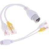 Powermaster PM-22487 Poe Combiner Mux Kablo RJ45 Giriş Power Over Ethernet Kablosu