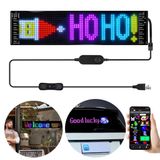 Powermaster Pm-23822 12X68cm Oto Rgb Kayan Yazi Led Tabela Arac Arka Ici Cam Yazi Panosu