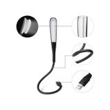 Powermaster PM-24561 14 Ledli Siyah Esnek USB Led Lamba