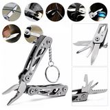 Powermaster Pm-24603 Paslanmaz Çelik Katlanabilir Çok Fonksiyonlu Pense Multitool Çakı Anahtarlık