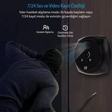 Powermaster Pm-24933 Akıllı Çelik Kapı Dürbünü Zili