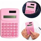 Powermaster PM-25421 Pembe Mini Hesap Makinesi - Renkli