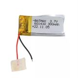 Powermaster Pm-26811 3.7V 300Mah 501430 Soketsiz Lityum Polimer (Li-Po) Batarya Şarj Edilebilir Pil