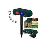 Powermaster PM-26958 Ultrasonic Sesli Siren Solar Hayvan Kovucu Alarm Cihazı Hareket Sensörlü