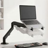 Powermaster PM-27096 Profesyonel Amortisörlü 2'si 1 Arada Laptop ve Monitör Standı - Siyah