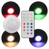 Powermaster Pm-27186 Led Mobilya Merdiven Pilli Aydınlatma Lamba 3M Yapışkanlı Kumandalı Rgb Renkli 4000K 8'Li Paket
