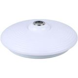 Powermaster PM-27330 BEYAZ 35*10.5 cm 24 Watt Bluetooth Hoparlörlü Tavan Aydınlatma (AL-BL303) Tornavida Hediyeli - Şeffaf