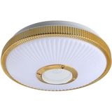 Powermaster PM-27332 Beyaz 34*8.5 cm 24 Watt Bluetooth Hoparlörlü Tavan Aydınlatma (AL-BL300) Tornavida Hediyeli - Çok Renkli