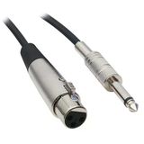 Powermaster Pm-2899 Hazır 6.3 Mm Erkek Jack - Xlr Dişi Canon 5 Metre Mikrofon Ara Kablosu