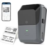 Powermaster PM-29886 Çok Amaçlı Bluetooth Destekli Taşınabilir Akıllı Termal Etiket Yazıcısı - 0,5