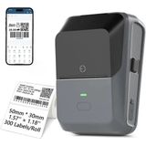 Powermaster Pm-29886 Çok Amaçlı Bluetooth Destekli Taşınabilir Akıllı Termal Etiket Yazıcısı