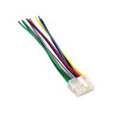 Powermaster Pm-30044 12 Pin 10Cm Kablolu Kenwood Piranha Oto Teyp Soket 27X20x13mm